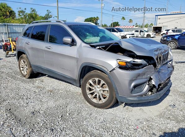 1C4PJMCBXKD211413 2019 JEEP CHEROKEE Серебряный Передняя правая четверть
