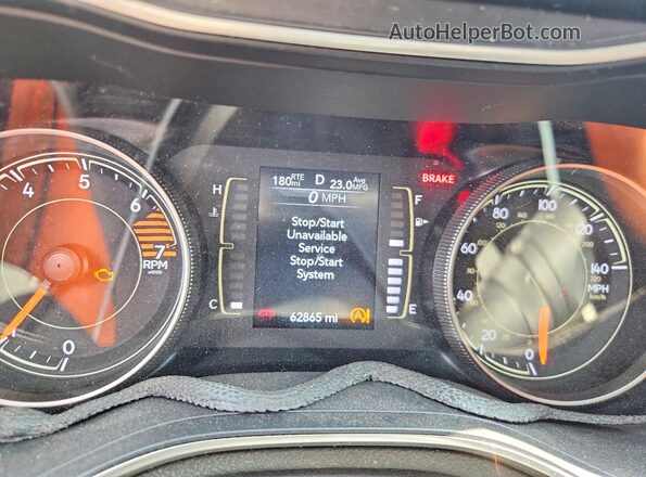 1C4PJMCBXKD211413 2019 JEEP CHEROKEE Серебряный Вид щитка приборов