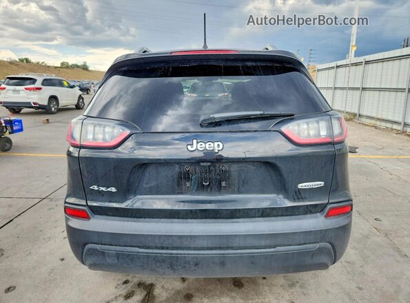 1C4PJMCBXKD213873 2019 JEEP CHEROKEE Black უკანა ხედი