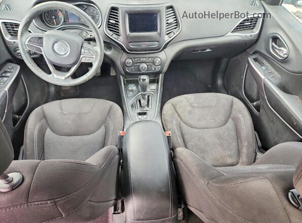 1C4PJMCBXKD213873 2019 JEEP CHEROKEE Black წინა პანელის ხედი