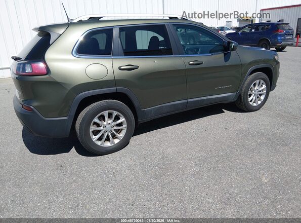 1C4PJMCBXKD345158 2019 JEEP CHEROKEE Green Front view