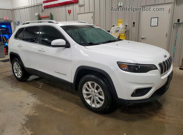 1C4PJMCBXKD413104 2019 JEEP CHEROKEE White Delantero derecho