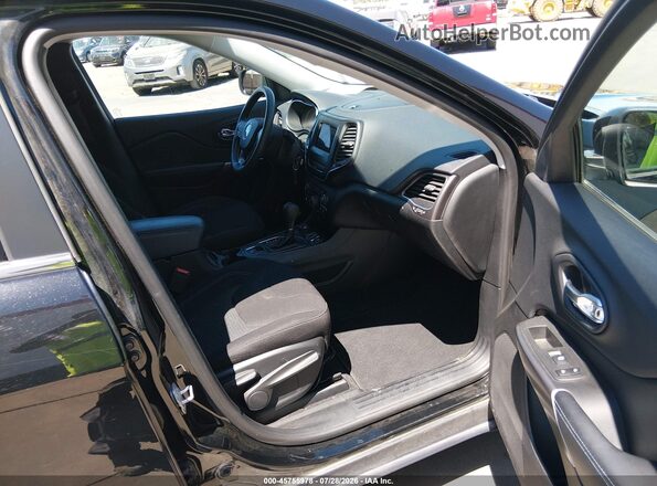 1C4PJMCBXKD449519 2019 JEEP CHEROKEE Black Widok wnętrza z przodu