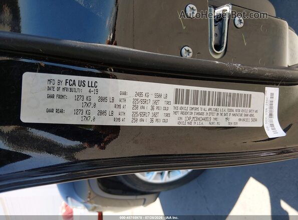 1C4PJMCBXKD449519 2019 JEEP CHEROKEE Black Widok komory silnika