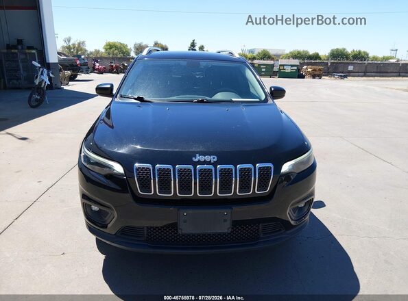 1C4PJMCBXKD449519 2019 JEEP CHEROKEE Black Widok z przodu