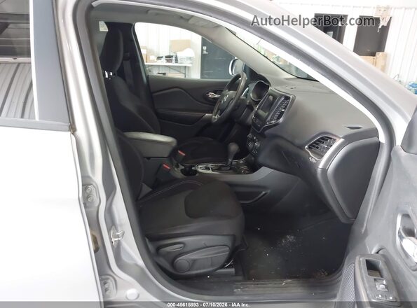 1C4PJMCBXLD512166 2020 JEEP CHEROKEE Silver წინა სალონის ხედი