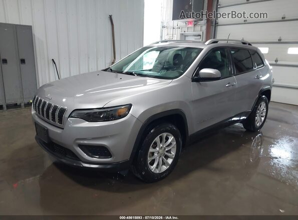 1C4PJMCBXLD512166 2020 JEEP CHEROKEE Silver წინა მარცხენა ხედი სამი მეოთხედიდან