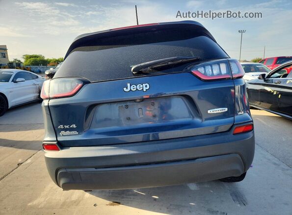 1C4PJMCBXLD617189 2020 JEEP CHEROKEE Blue Widok z tyłu