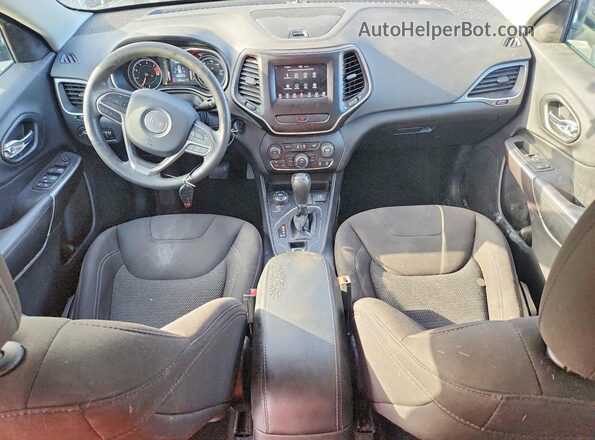 1C4PJMCBXLD617189 2020 JEEP CHEROKEE Blue Widok deski rozdzielczej