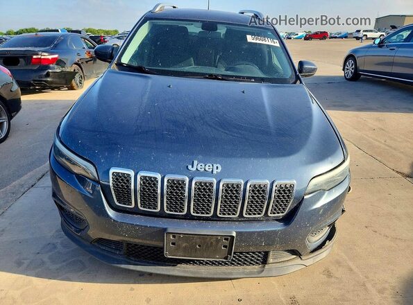 1C4PJMCBXLD617189 2020 JEEP CHEROKEE Blue Widok z przodu