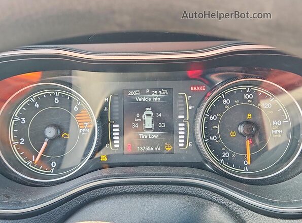 1C4PJMCBXLD617189 2020 JEEP CHEROKEE Blue Widok zestawu wskaźników