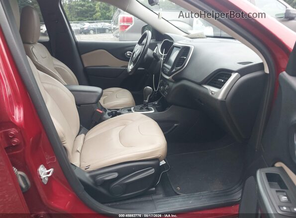 1C4PJMCS0GW255903 2016 JEEP CHEROKEE Maroon Vista interior delantera