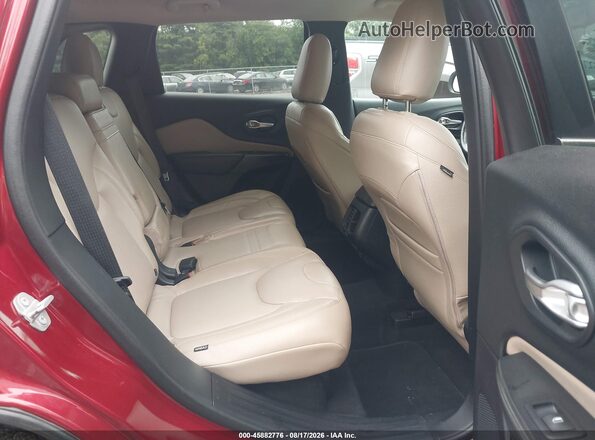 1C4PJMCS0GW255903 2016 JEEP CHEROKEE Maroon Vista de la etiqueta del VIN