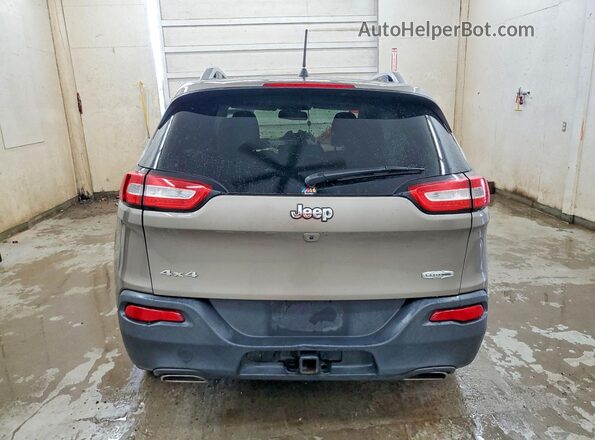 1C4PJMCS0GW283412 2016 JEEP CHEROKEE Бежевый Вид сзади