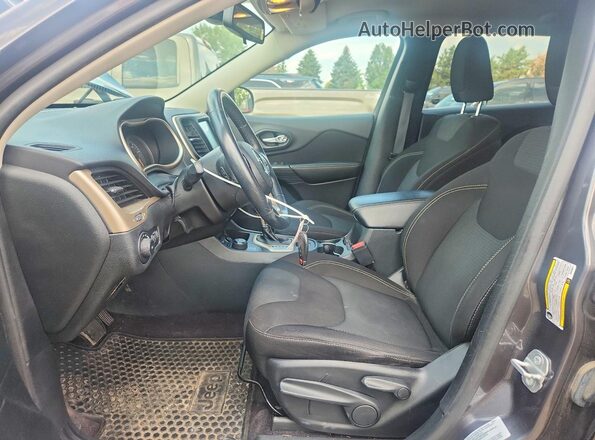 1C4PJMCS0GW296077 2016 JEEP CHEROKEE Серый Вид салона спереди