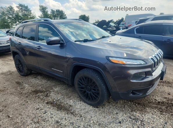 1C4PJMCS0GW296077 2016 JEEP CHEROKEE Серый Передняя правая четверть