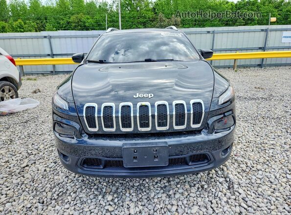 1C4PJMCS0GW322841 2016 JEEP CHEROKEE Black წინა ხედი