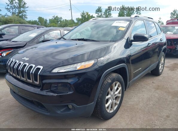 1C4PJMCS1GW156099 2016 JEEP CHEROKEE Black Front view