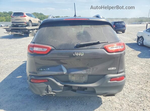 1C4PJMCS1HW606254 2017 JEEP CHEROKEE Угольный Вид сзади