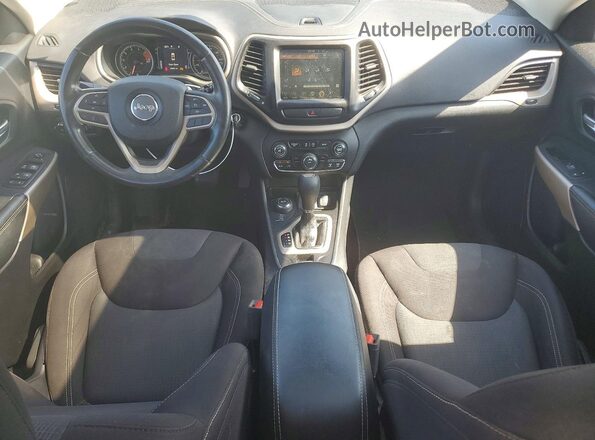 1C4PJMCS1HW606254 2017 JEEP CHEROKEE Угольный Вид панели приборов