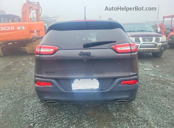 1C4PJMCS2GW173462 2016 JEEP CHEROKEE Gray Հետևի տեսք