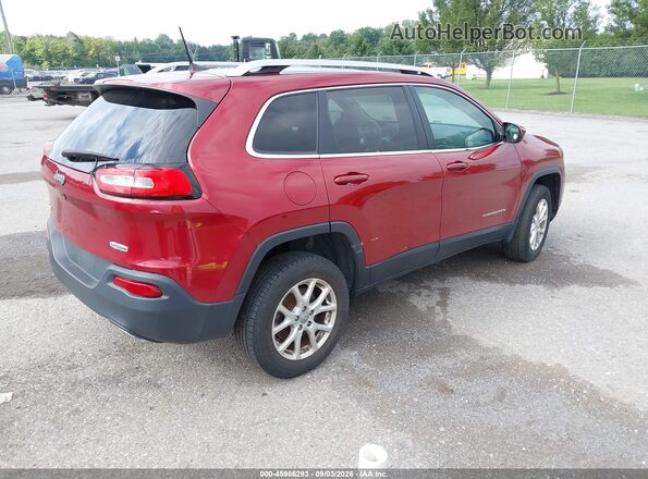 1C4PJMCS2GW305684 2016 JEEP CHEROKEE Red Հետևի աջ