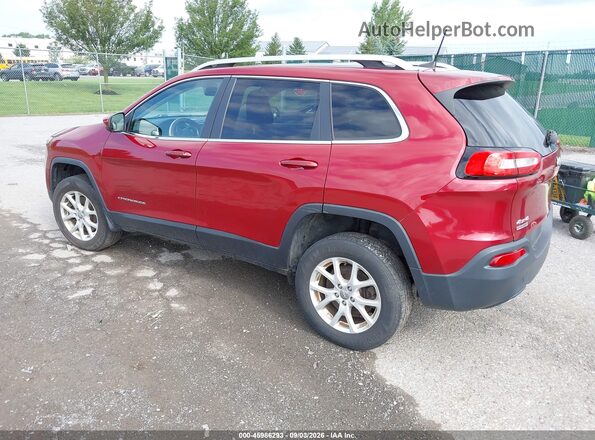1C4PJMCS2GW305684 2016 JEEP CHEROKEE Red Հետևի ձախ