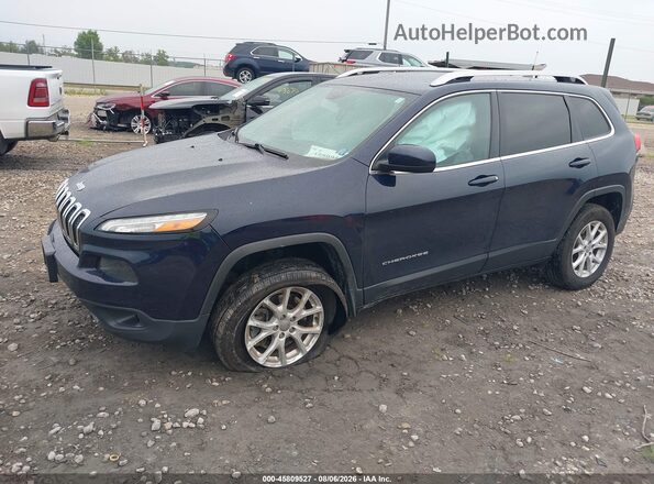 1C4PJMCS2GW334795 2016 JEEP CHEROKEE Blue Vista tres cuartos delantera izquierda