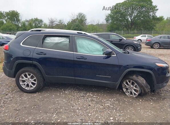 1C4PJMCS2GW334795 2016 JEEP CHEROKEE Blue Vista interior trasera