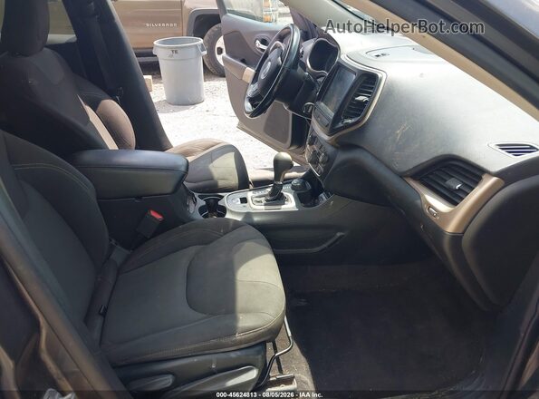 1C4PJMCS2HW630367 2017 JEEP CHEROKEE Gray Vista interior delantera