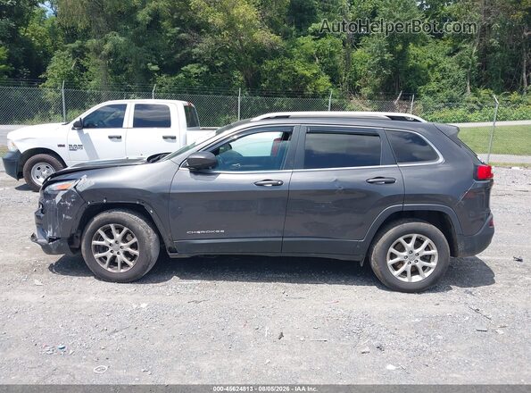 1C4PJMCS2HW630367 2017 JEEP CHEROKEE Gray Vista interior de 360 grados