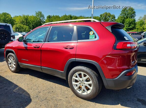 1C4PJMCS3GW145699 2016 JEEP CHEROKEE Red Rear left