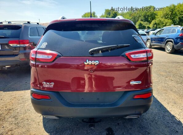 1C4PJMCS3GW145699 2016 JEEP CHEROKEE Red Rear view