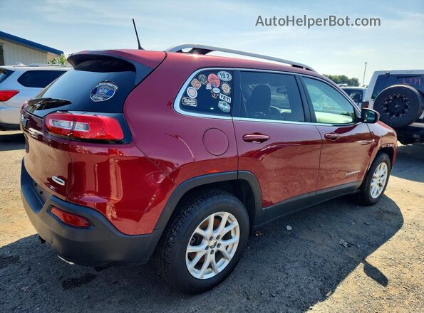 1C4PJMCS3GW145699 2016 JEEP CHEROKEE Red Rear right