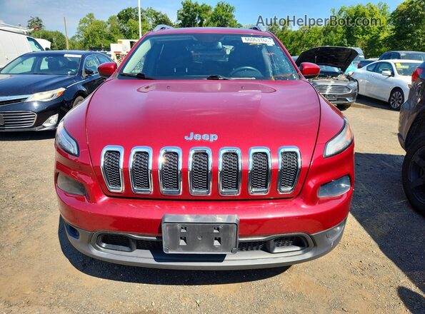 1C4PJMCS3GW145699 2016 JEEP CHEROKEE Red Front view
