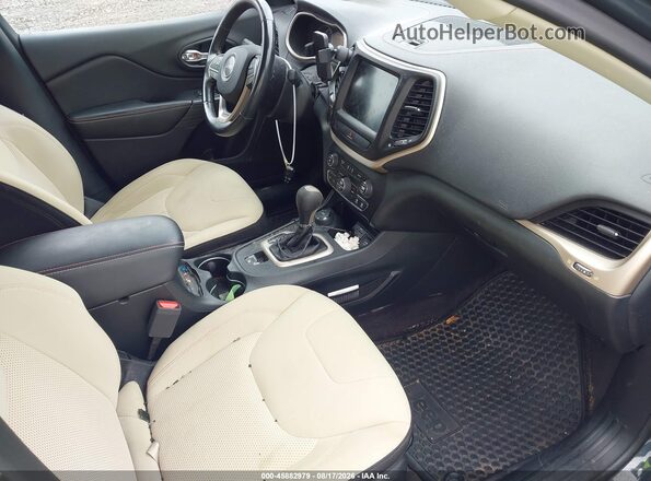 1C4PJMCS3GW339939 2016 JEEP CHEROKEE Gray წინა სალონის ხედი