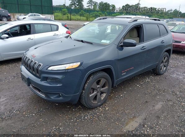 1C4PJMCS3GW339939 2016 JEEP CHEROKEE Gray წინა მარცხენა ხედი სამი მეოთხედიდან
