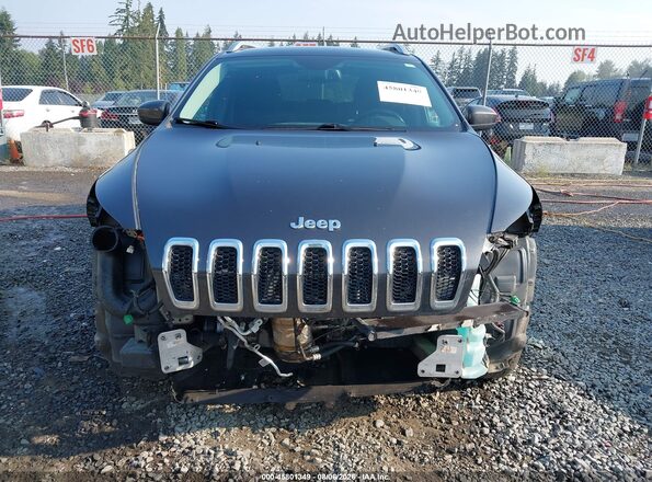 1C4PJMCS3HW538670 2017 JEEP CHEROKEE Серый Вид спереди