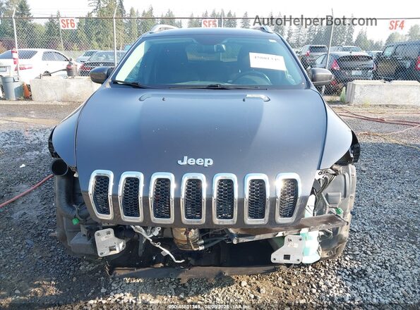1C4PJMCS3HW538670 2017 JEEP CHEROKEE Серый Вид задней части салона