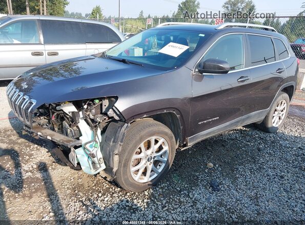 1C4PJMCS3HW538670 2017 JEEP CHEROKEE Серый Передняя левая четверть