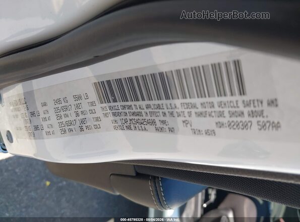 1C4PJMCS4GW254608 2016 JEEP CHEROKEE White Engine compartment view