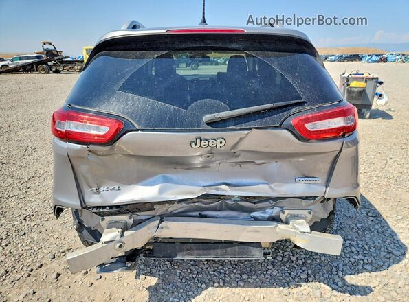 1C4PJMCS4HD218012 2017 JEEP CHEROKEE Silver Vista trasera