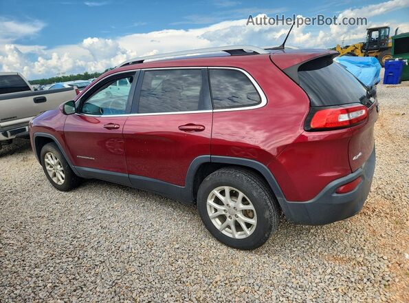 1C4PJMCS4HD238924 2017 JEEP CHEROKEE Red უკანა მარცხენა