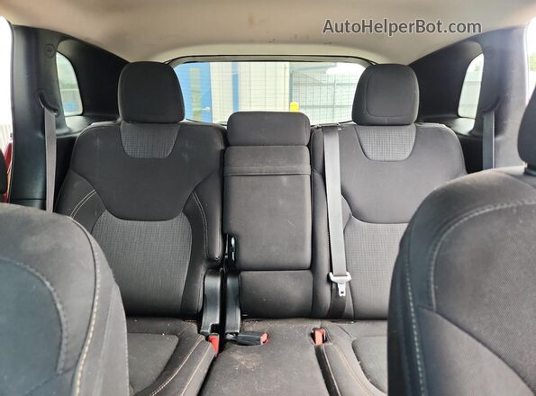 1C4PJMCS4HD238924 2017 JEEP CHEROKEE Red უკანა სავარძლების ხედი
