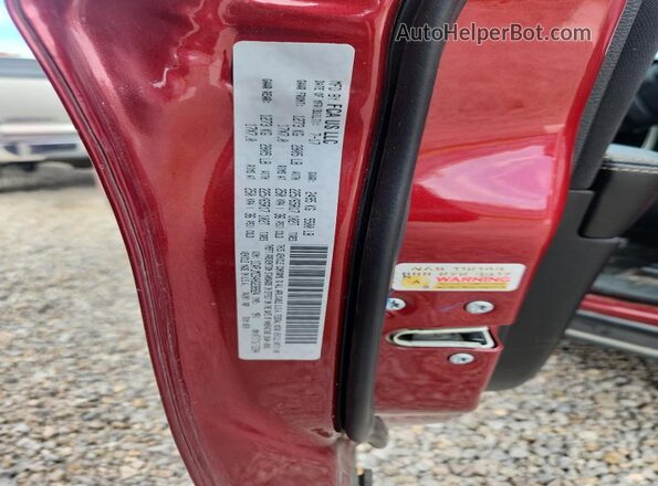 1C4PJMCS4HD238924 2017 JEEP CHEROKEE Red VIN კოდის სტიკერის ხედი