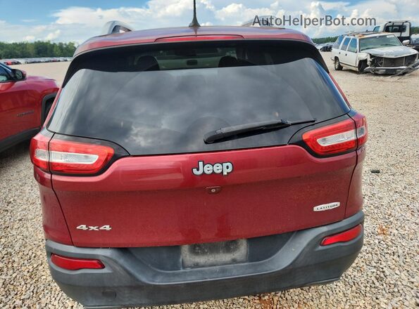 1C4PJMCS4HD238924 2017 JEEP CHEROKEE Red უკანა ხედი