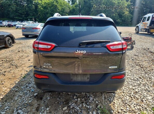 1C4PJMCS4HW591281 2017 JEEP CHEROKEE Gray უკანა ხედი