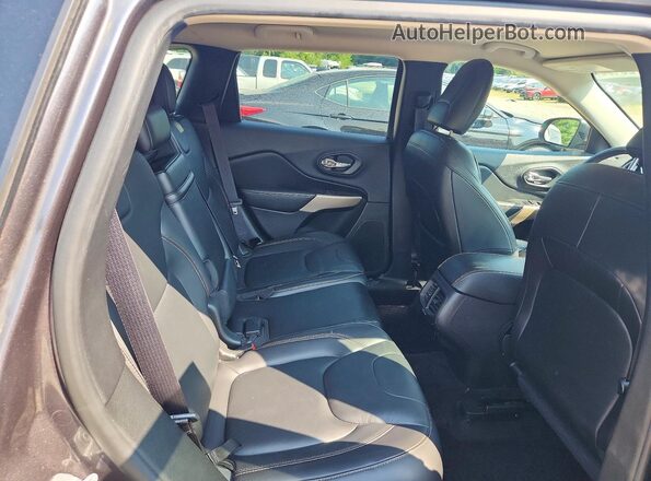 1C4PJMCS4HW591281 2017 JEEP CHEROKEE Gray უკანა სავარძლების ხედი