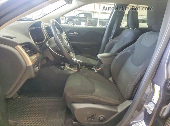 1C4PJMCS5GW205093 2016 JEEP CHEROKEE Gray წინა სალონის ხედი