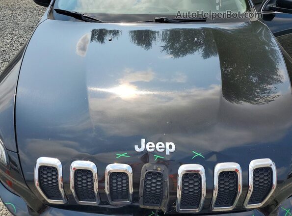 1C4PJMCS5GW244251 2016 JEEP CHEROKEE Black Widok komory silnika
